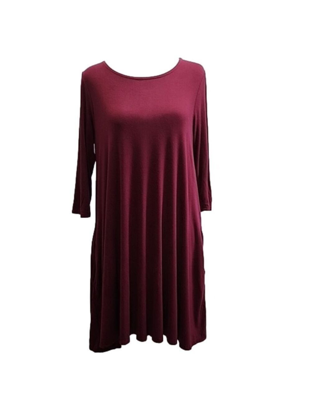 AGNUS & DORA BURGUNDY DRESS SIZE MEDIUM